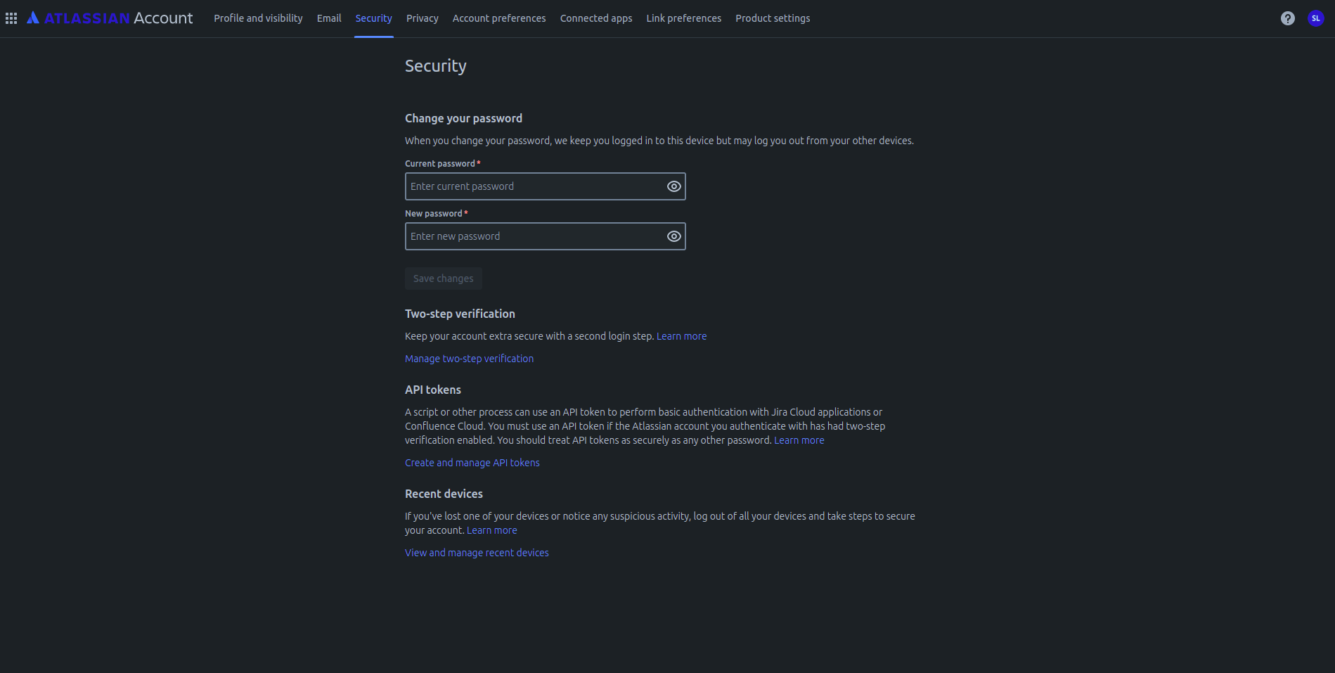Create an API Token