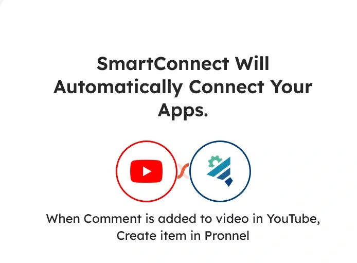 Connect your YouTube channel and moderate comments, manage community from your CRM- Pronnel.