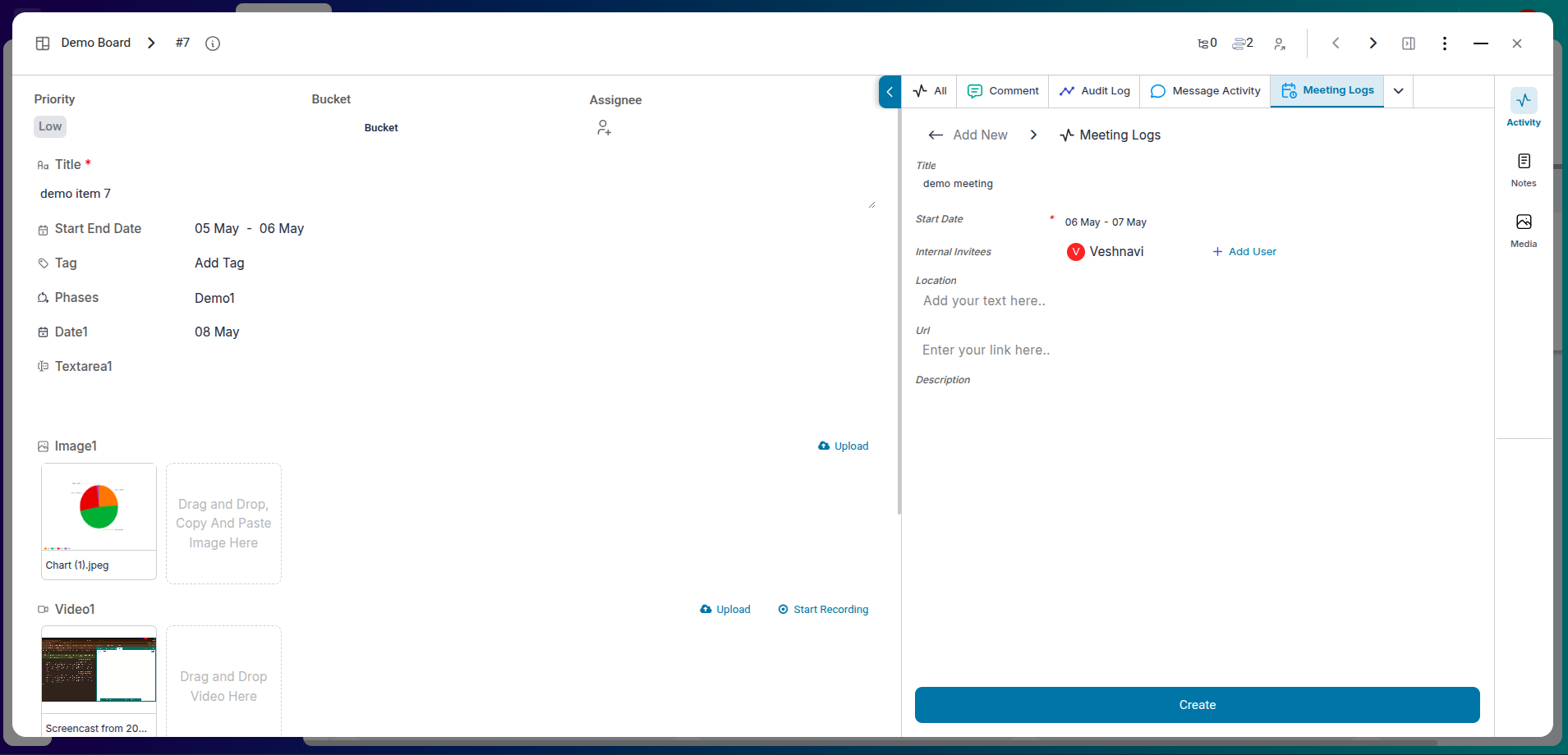 Meeting Activity Example