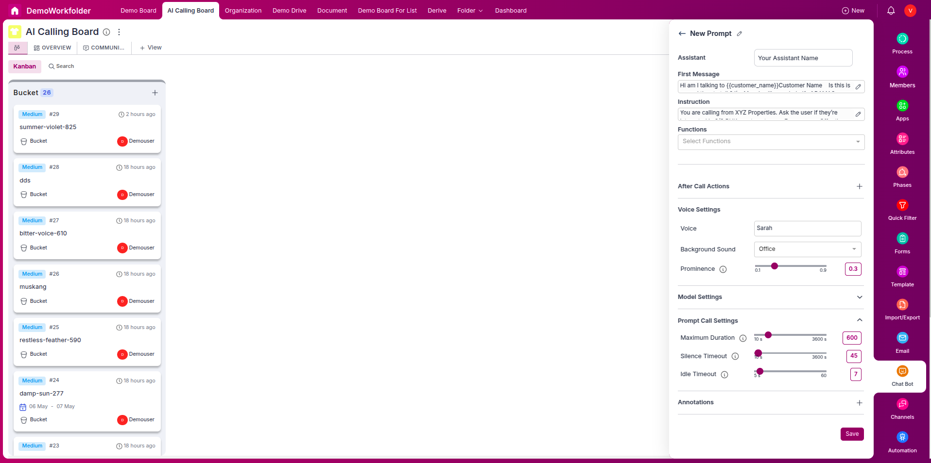Creating AI Agent in Pronnel