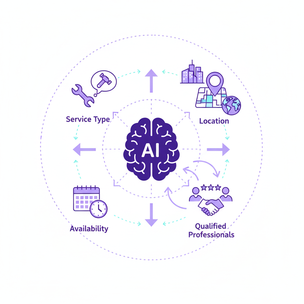 Smart Professional Matching