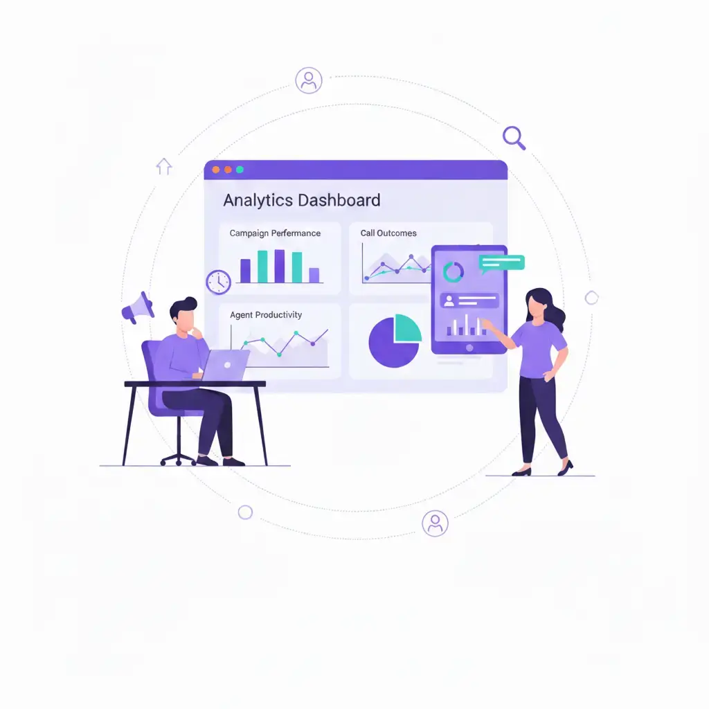 Analytics and dashboards.