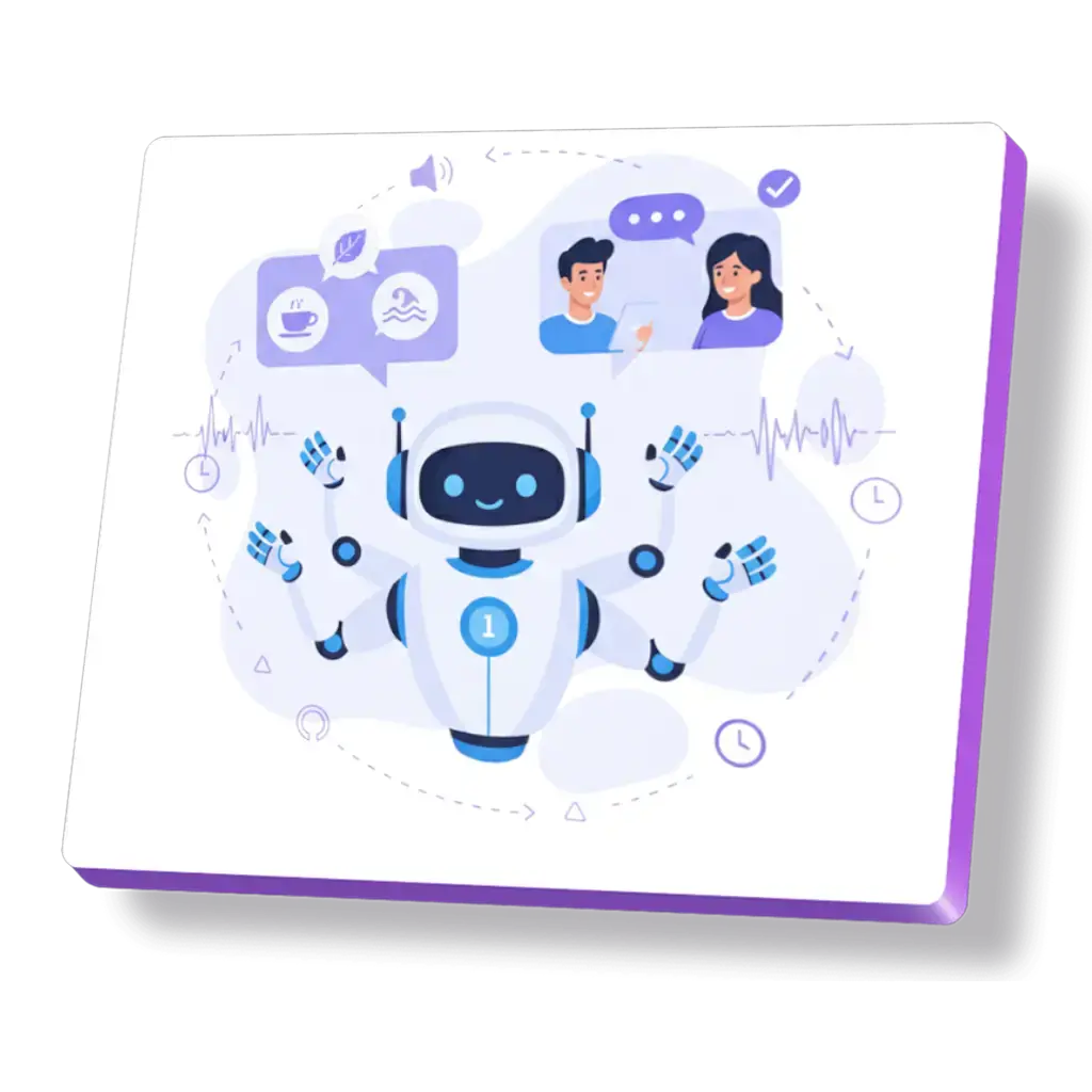 Background ambience options for AI Calling.