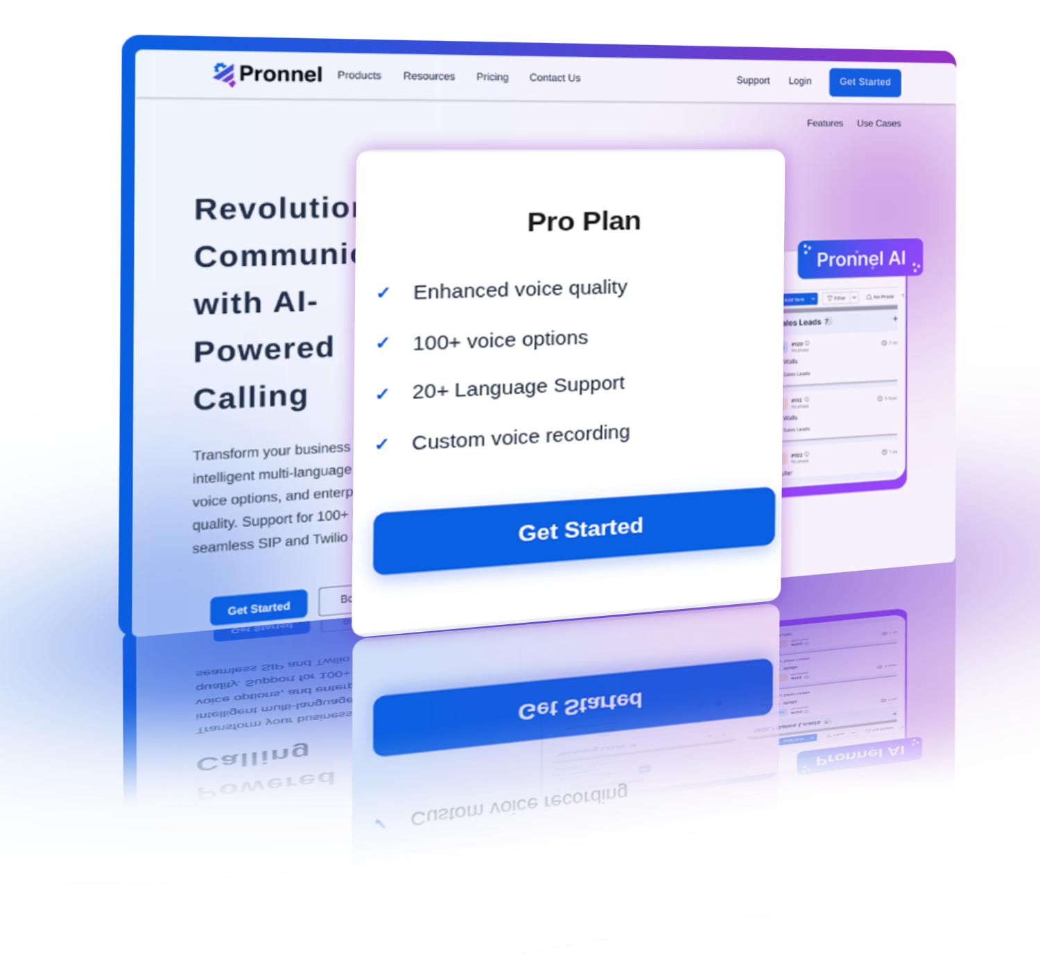 Starter voice plan usage and benefits.