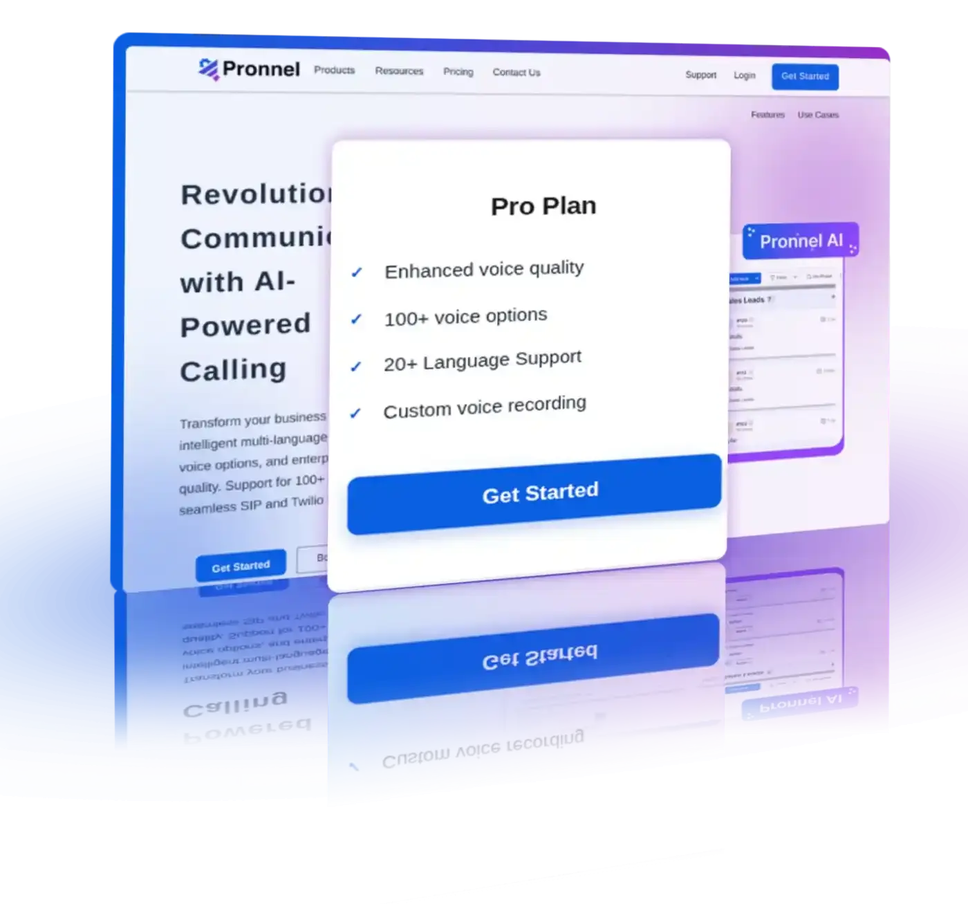 Starter voice plan usage and benefits.