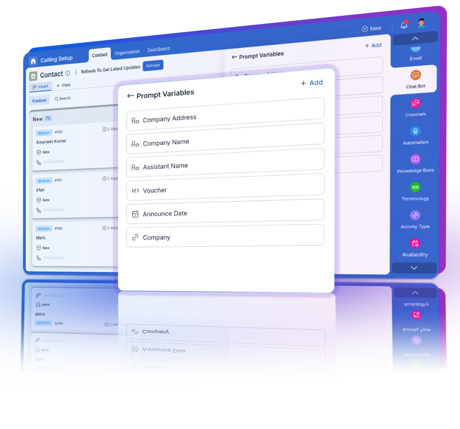Add multiple prompts for different scenarios.