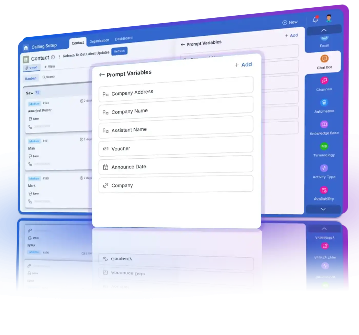 Add multiple prompts for different scenarios.