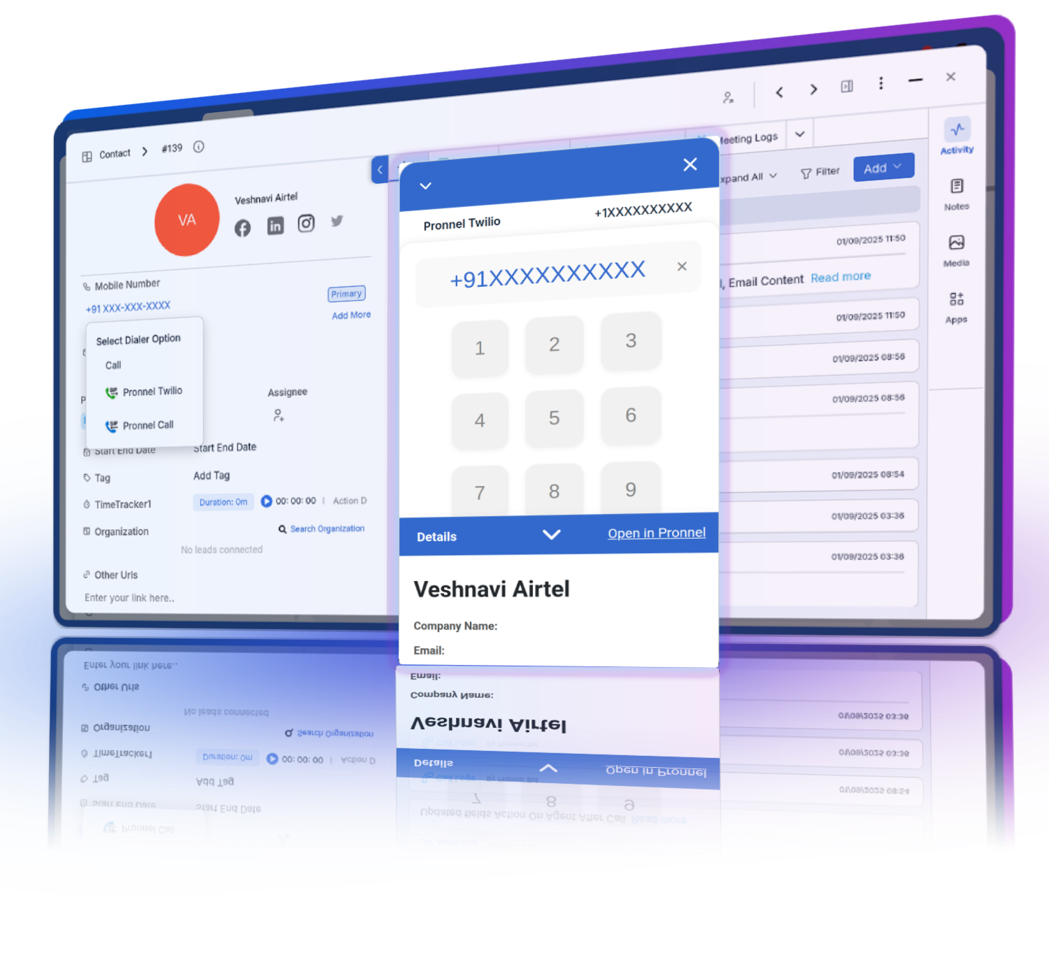 Real-time AI call monitoring and analytics.