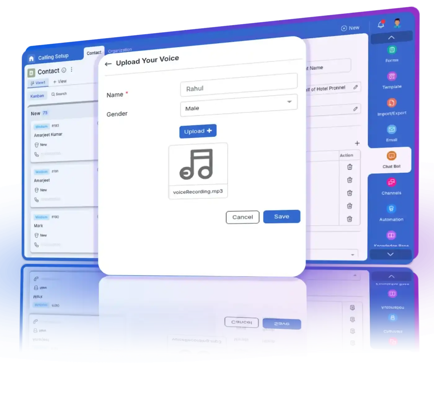 Advanced voice customization options for personalized experiences.