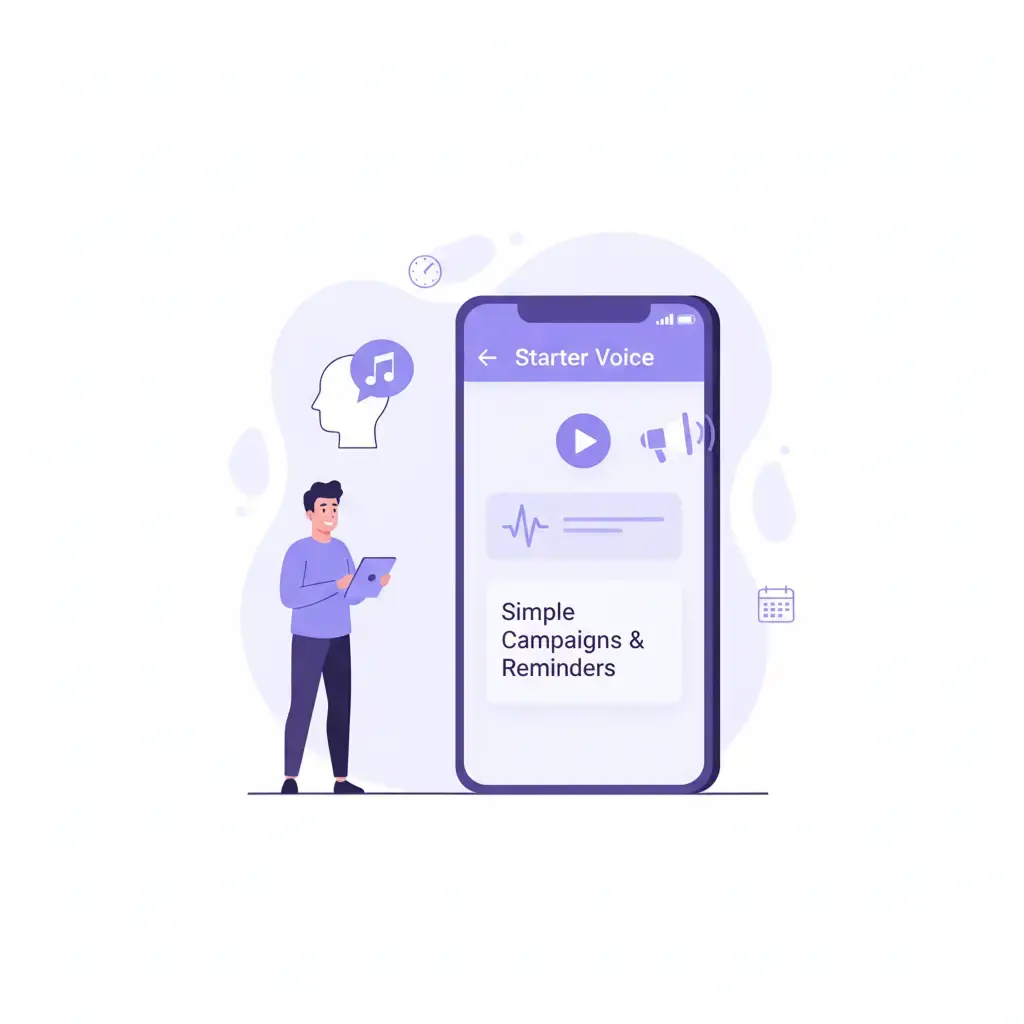 Starter tier details.