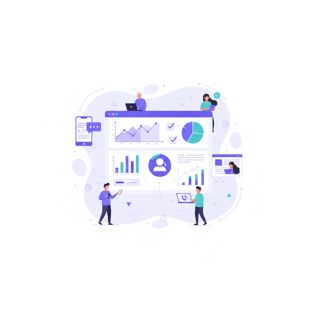 Unified analytics across touchpoints.