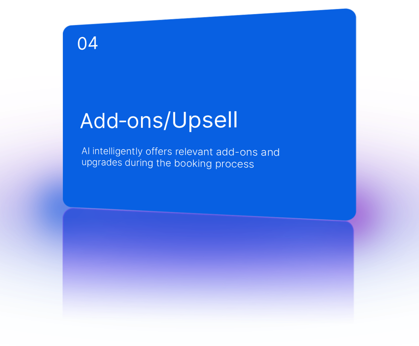 Offer relevant add‑ons during booking to grow basket size