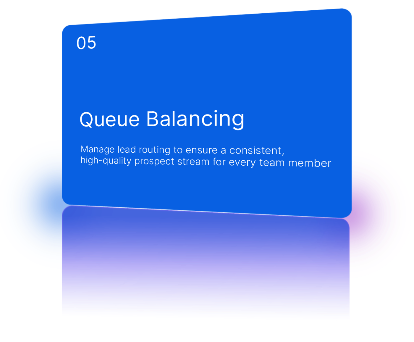 Balance enquiry distribution across agents and territories