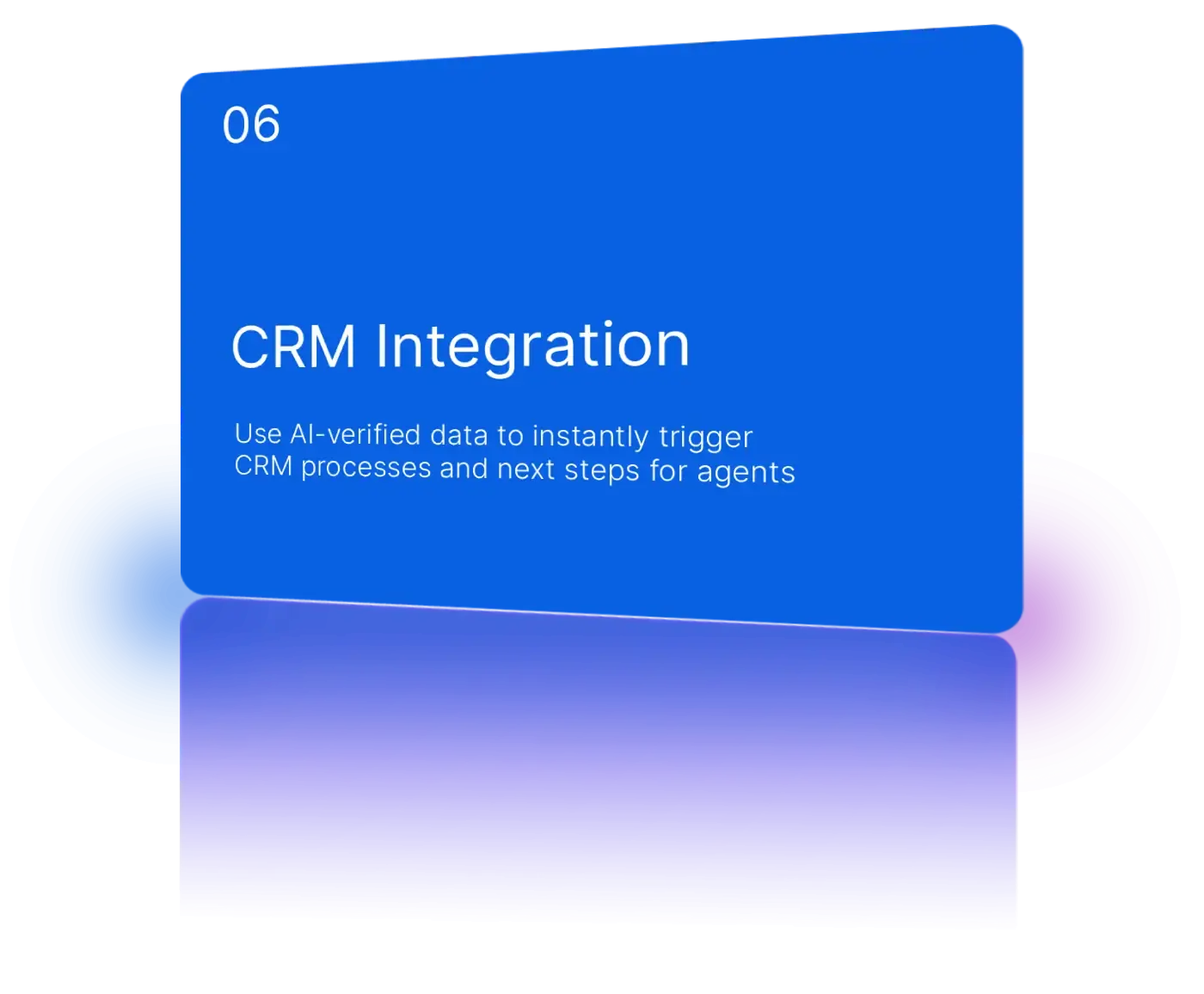 Sync enquiries with CRM and policy management systems