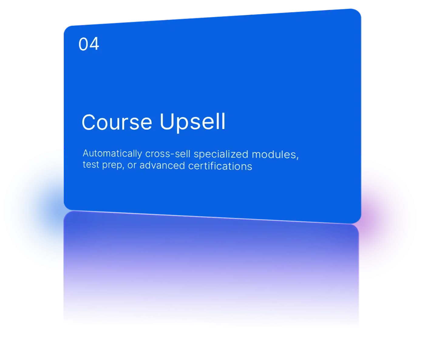 Suggest additional courses, test series, and coaching packages