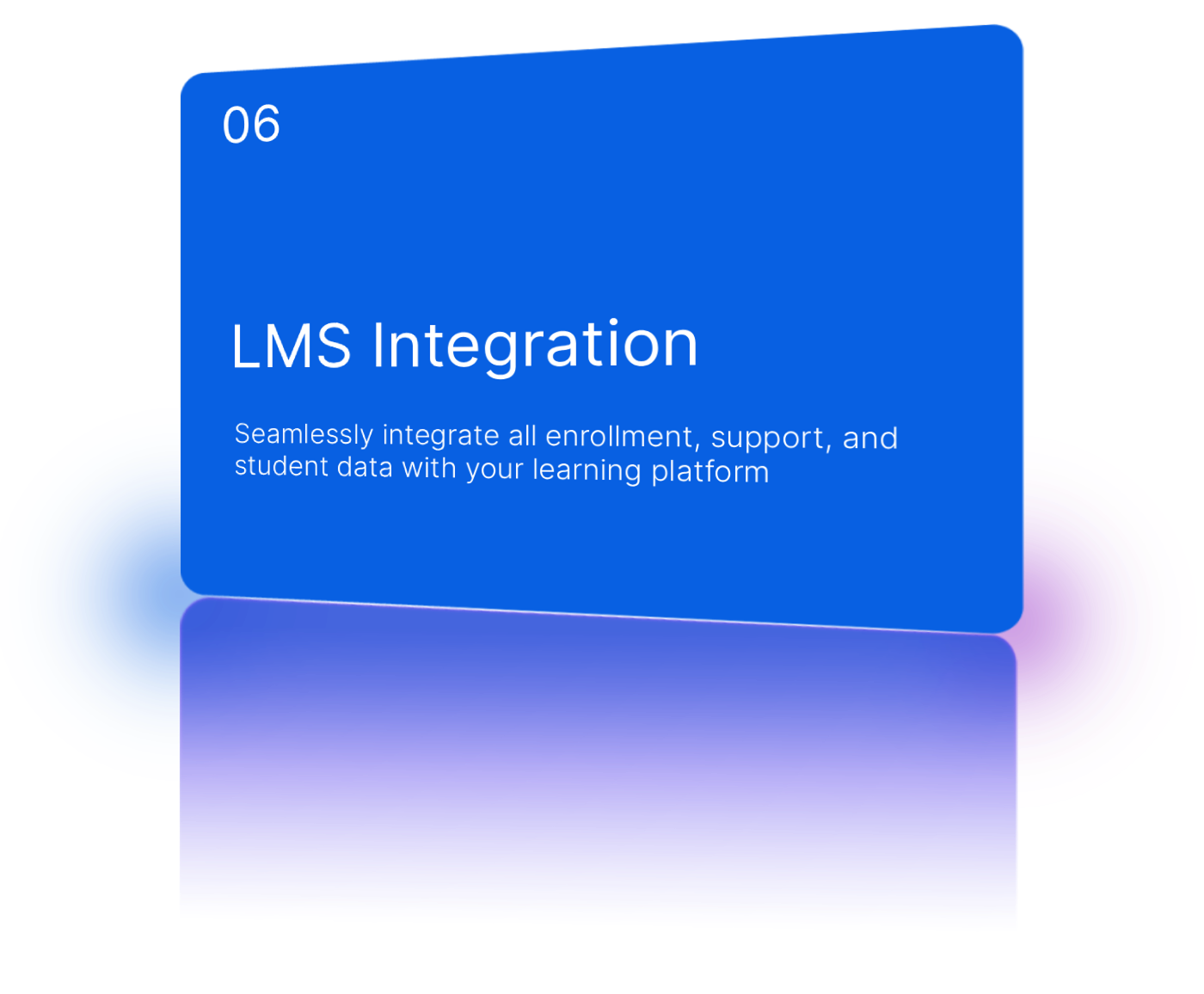 Sync bookings with LMS and student management systems