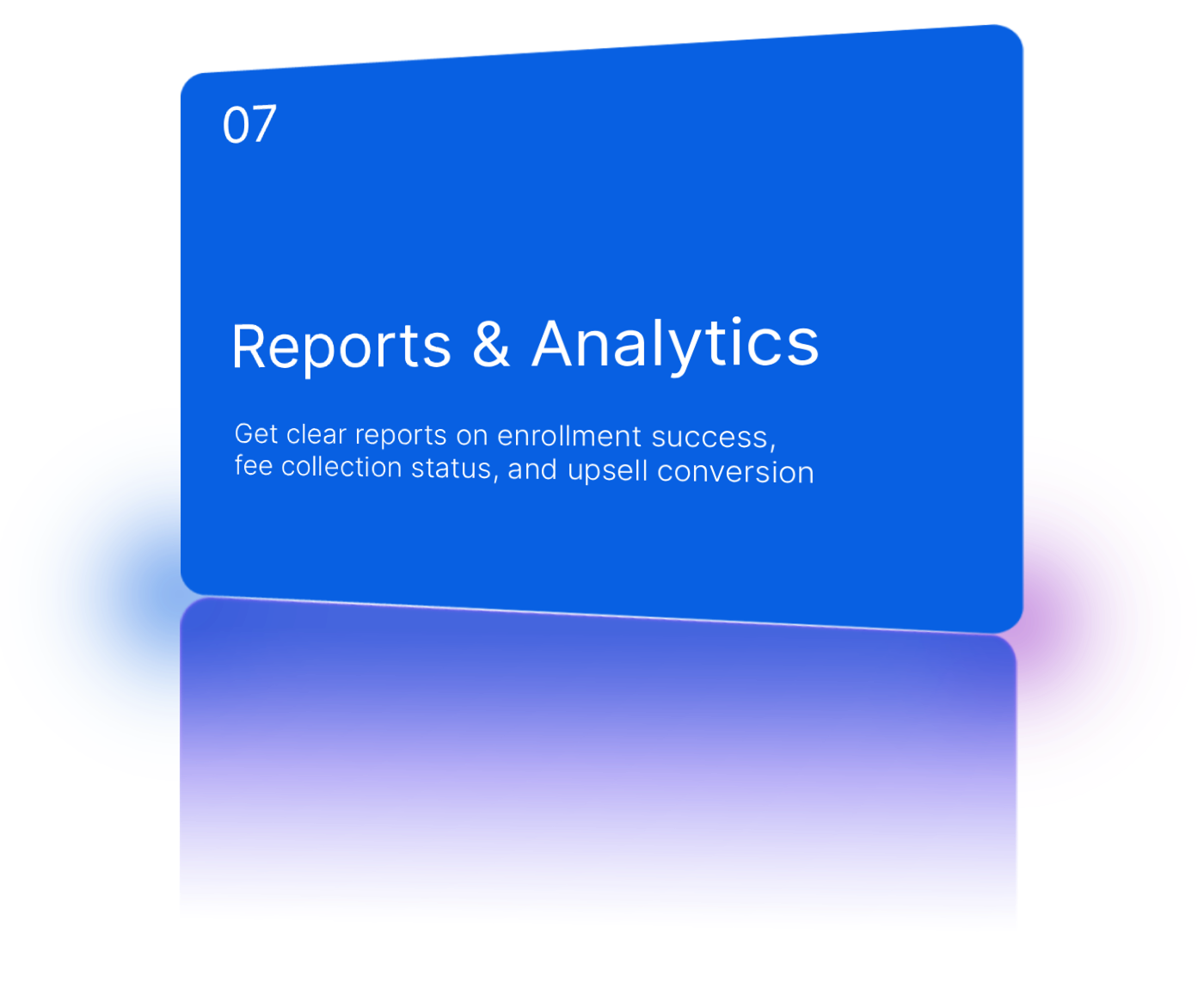 Track enrollment, attendance, and student performance metrics
