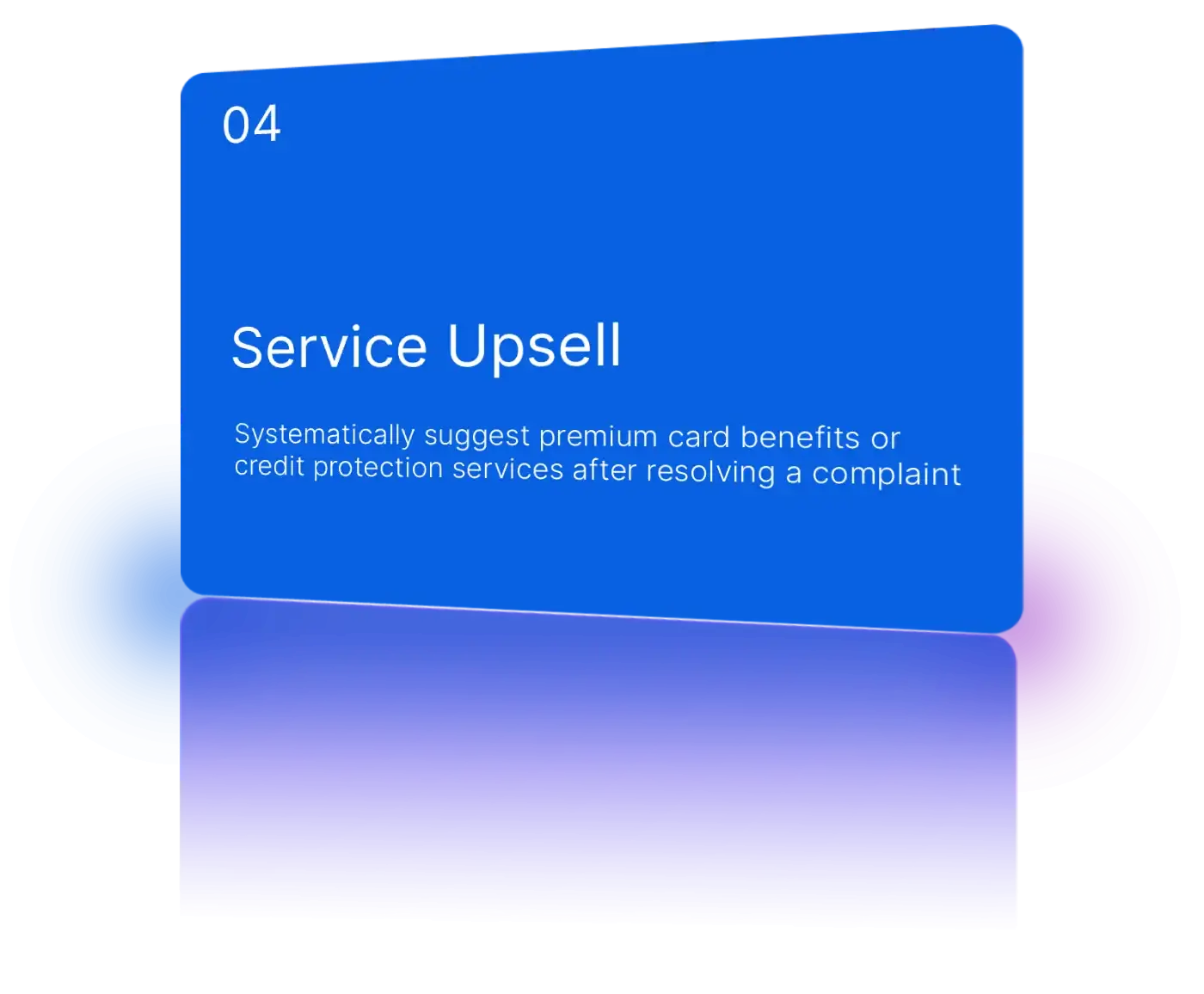 Suggest card replacement, credit monitoring, and protection services