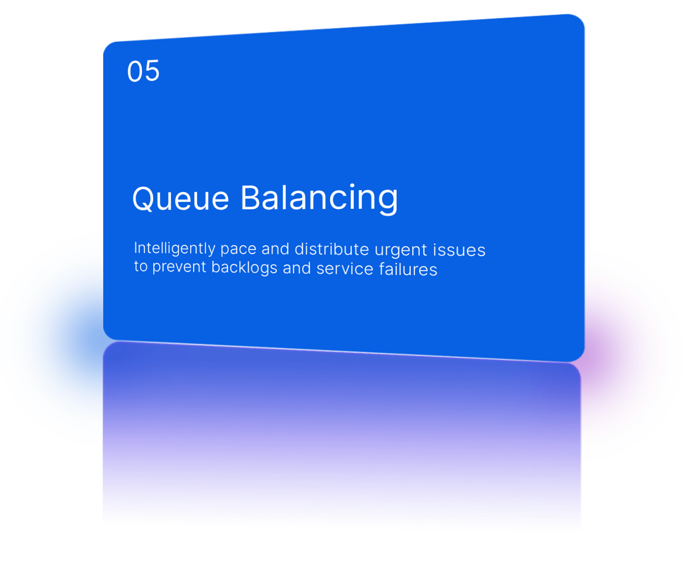 Balance complaint load across departments and staff