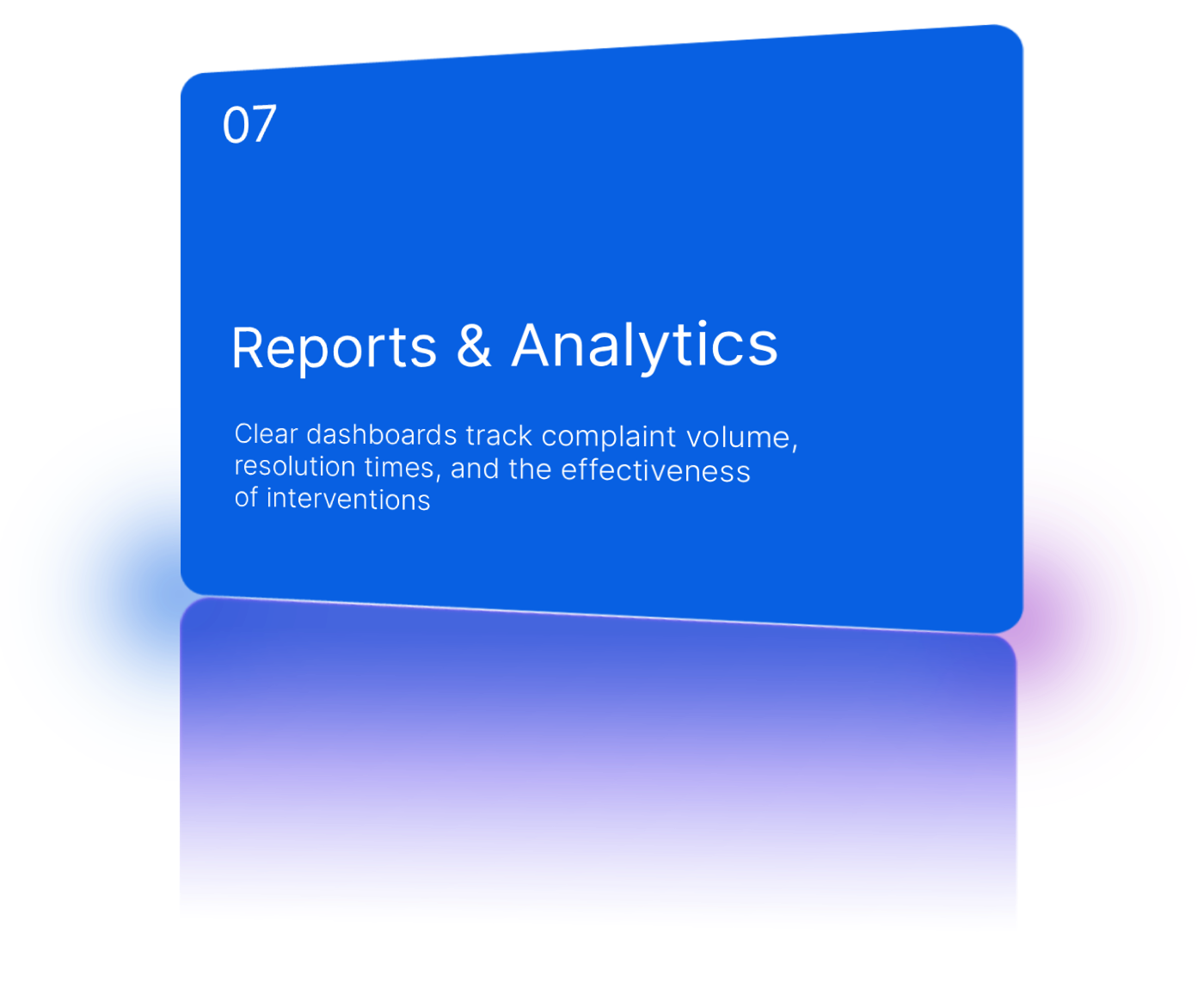 Track resolution times, employee satisfaction, and workplace trends