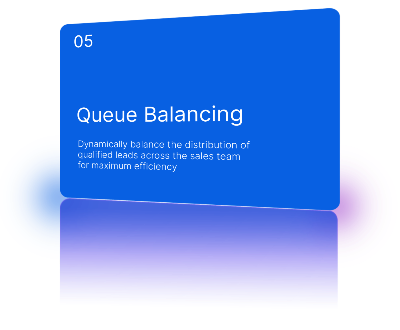 Balance lead distribution across agents and territories