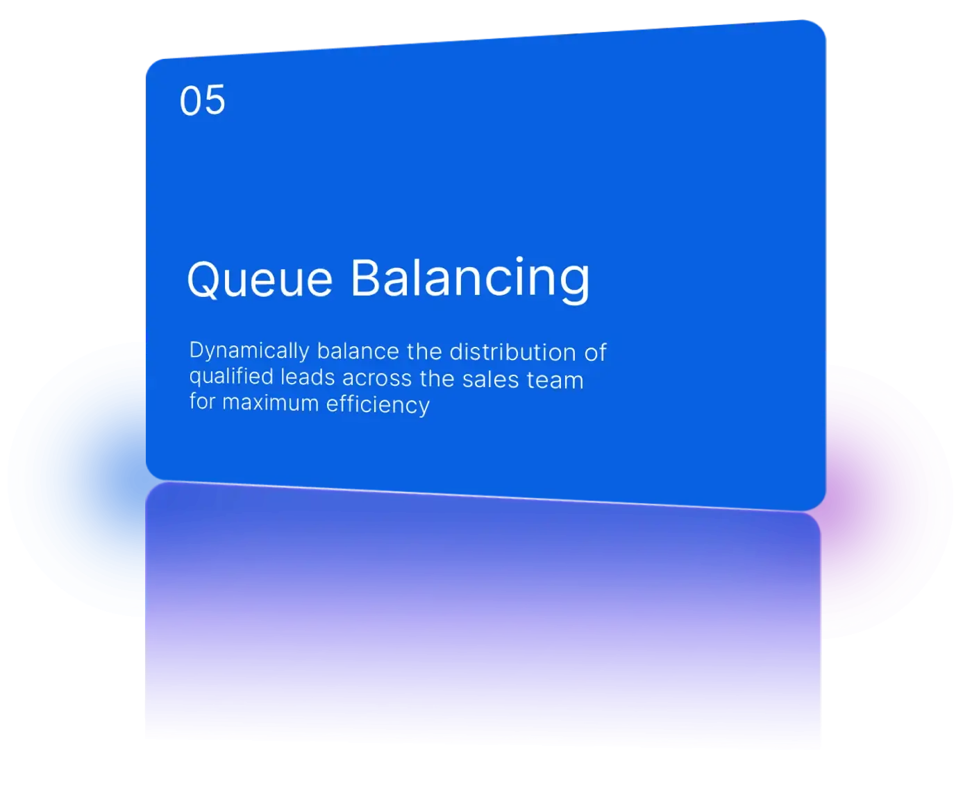 Balance lead distribution across agents and territories