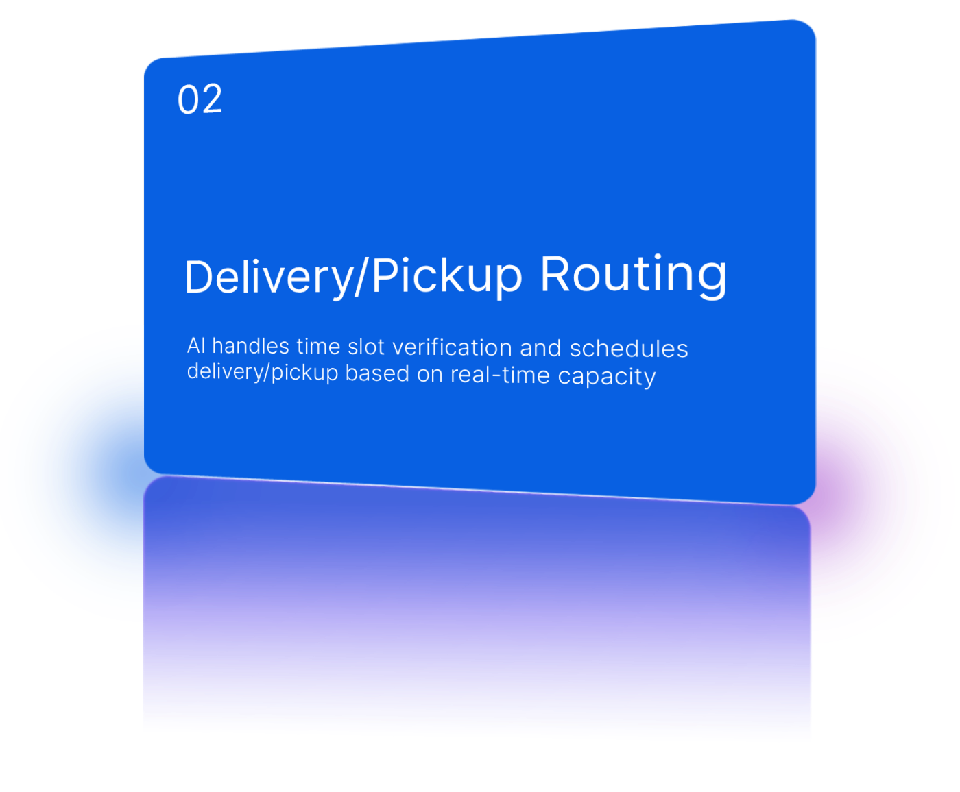 Match by delivery area, customer preferences, and order size