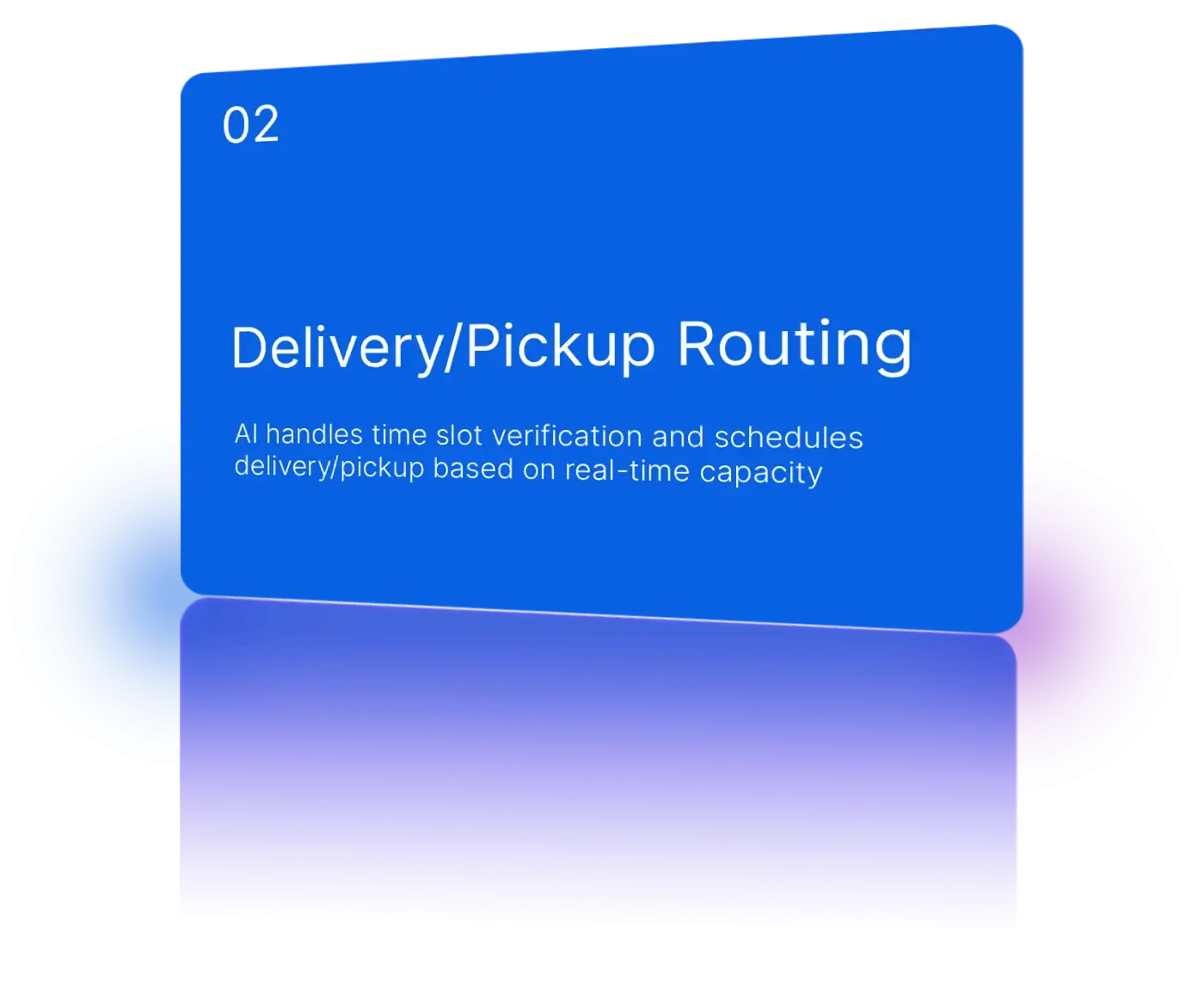 Match by delivery area, customer preferences, and order size