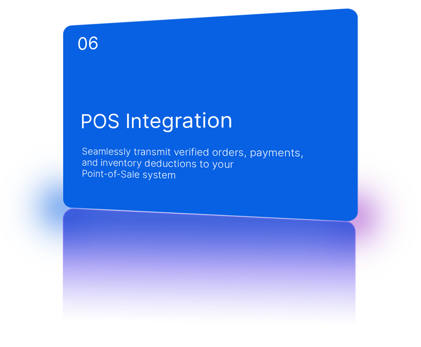 Sync orders with POS and inventory management systems
