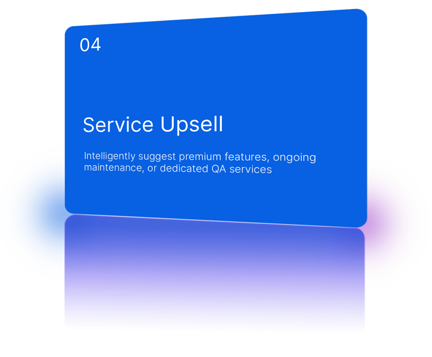 Suggest additional development services, maintenance, and tech solutions