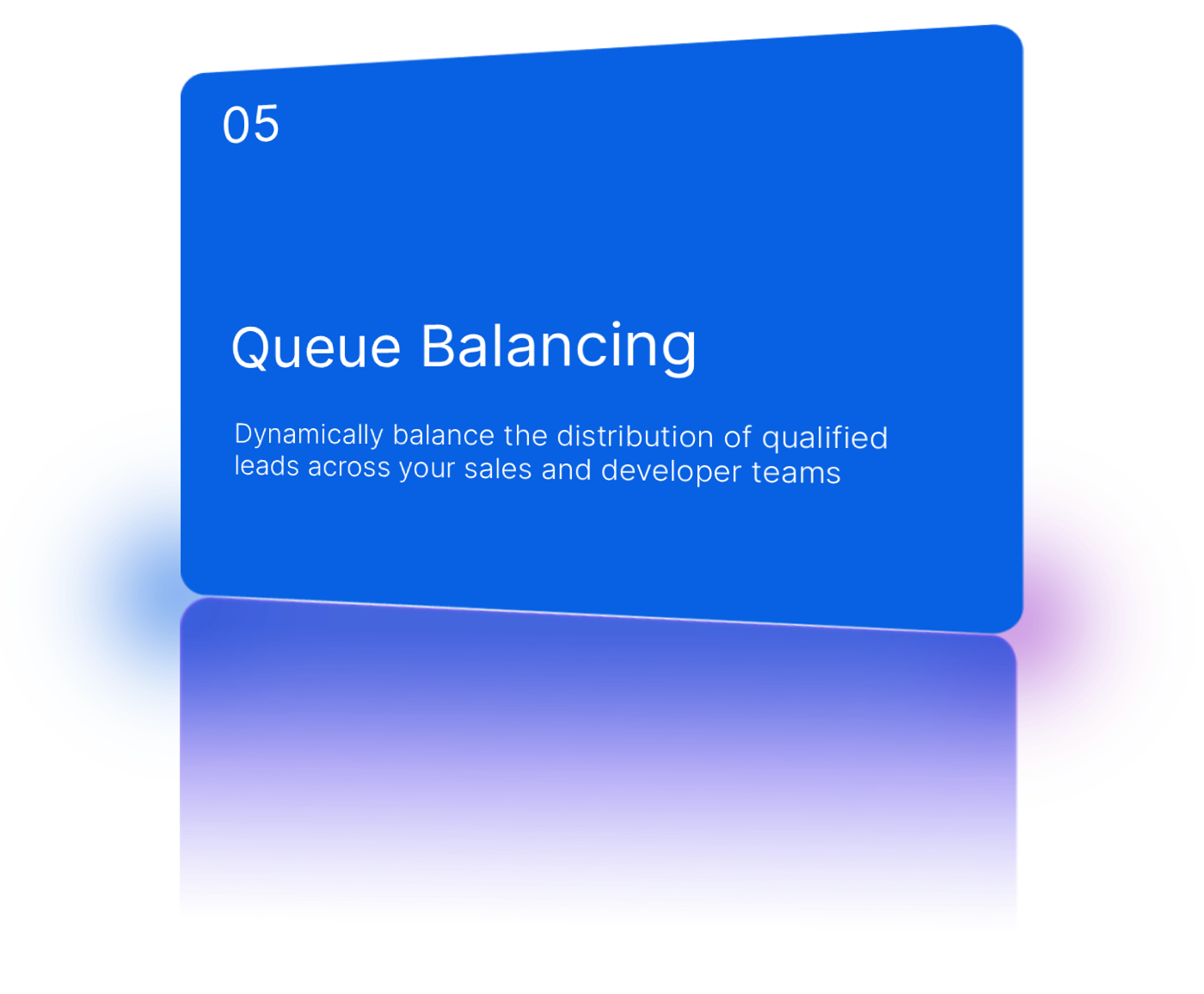 Balance enquiry distribution across developers and departments