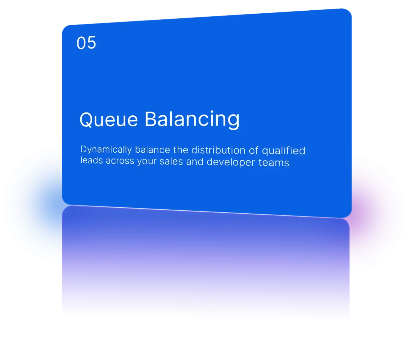 Balance enquiry distribution across developers and departments