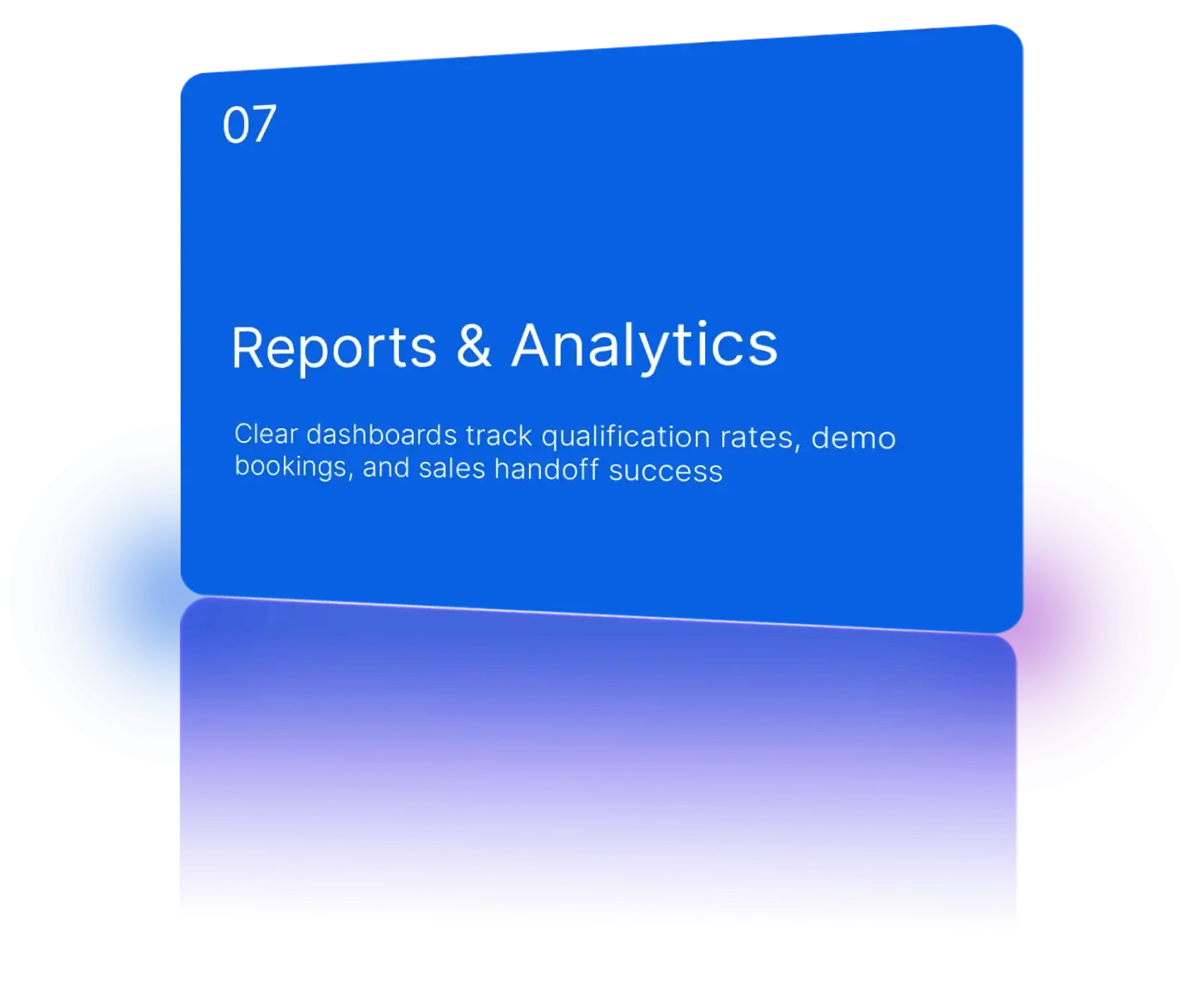 Track conversion rates, sales performance, and customer satisfaction