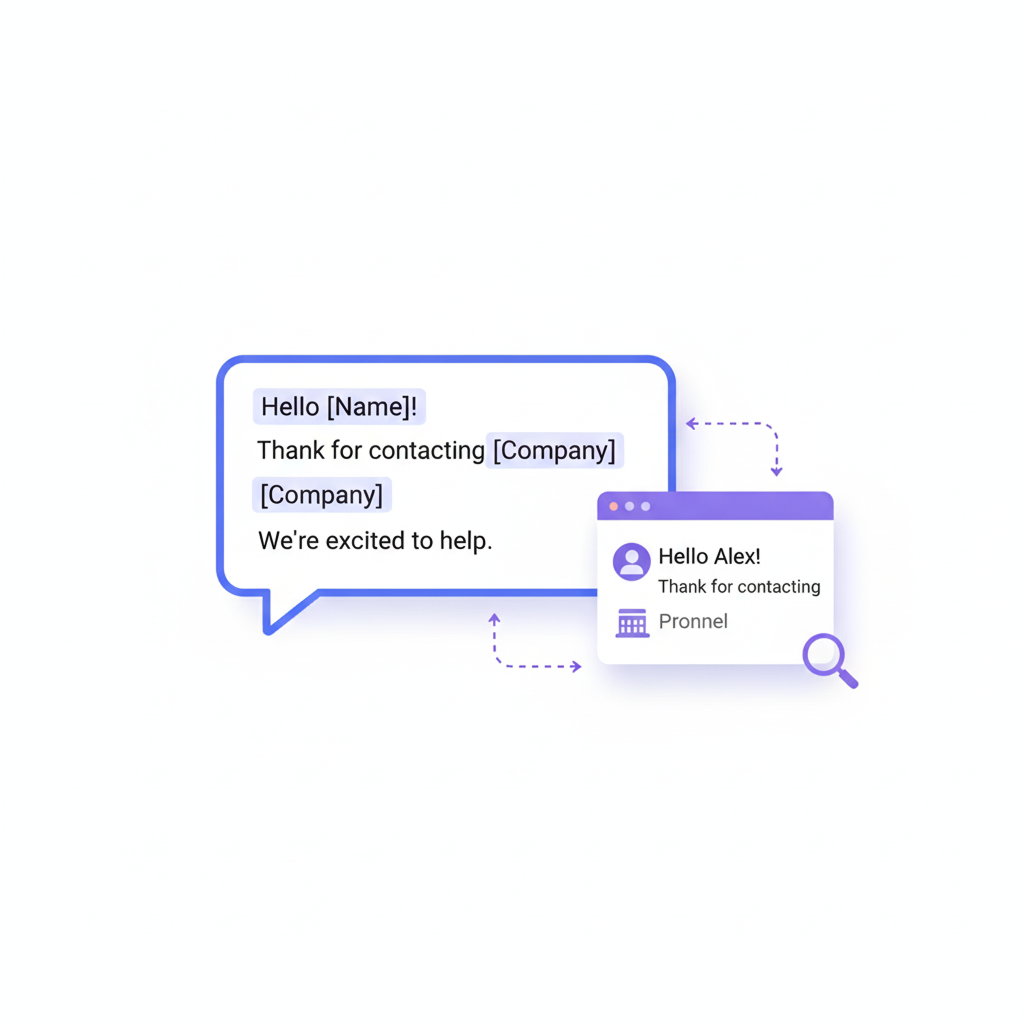 Variables and limits settings.