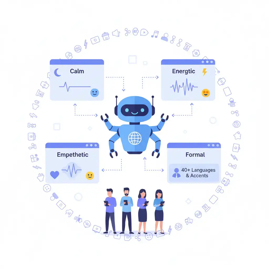 Emotion and style controls for voices.
