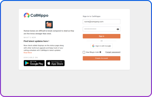 CallHippo Conversation Performance