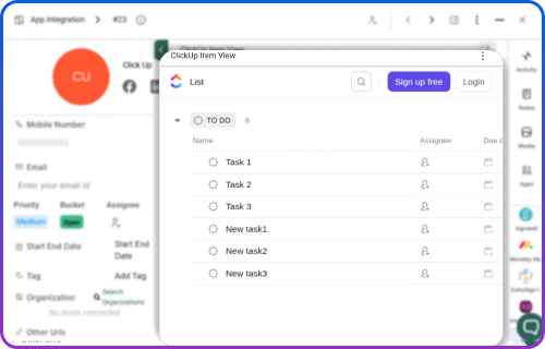 Clickup Collaboration