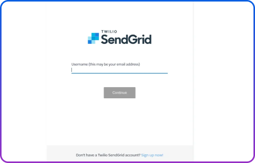 SendGrid Dashboard Integration