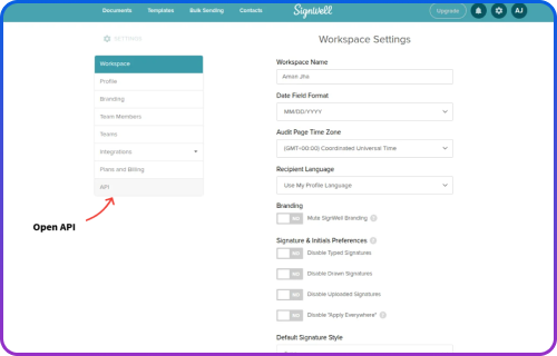 SignWell Signing Collaboration