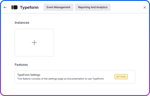 Typeform Dashboard Integration
