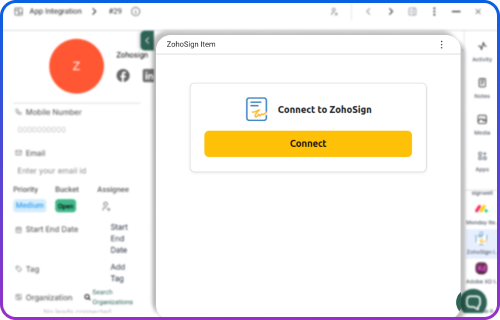 Zoho Sign Signing Process Tracking