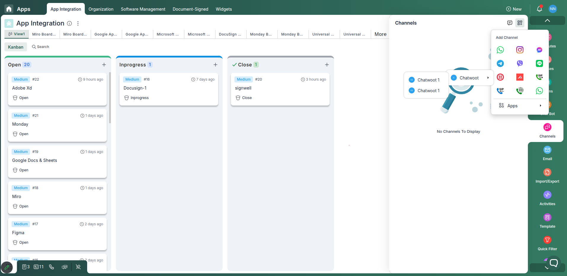 Connect Live Chat to Pronnel