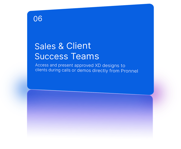 Sales & Client Success Teams