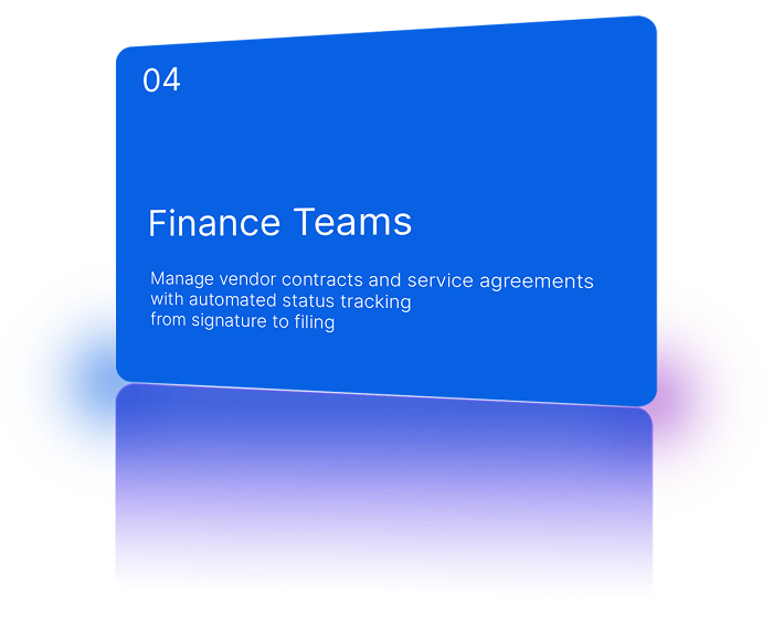 Finance Teams
