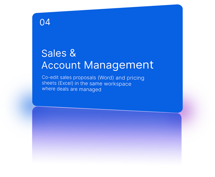 Sales & Account Management