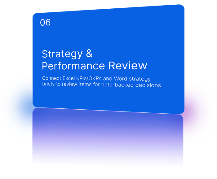 Strategy & Performance Review