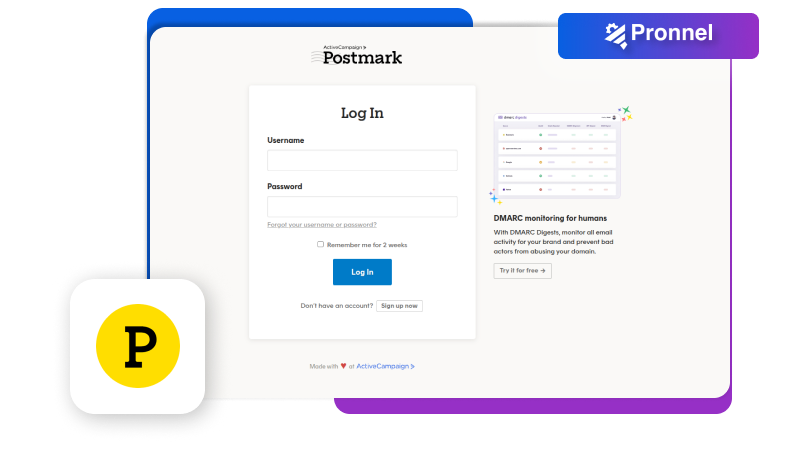 Pronnel Postmark Integration - Connect Postmark to Pronnel CRM Platform