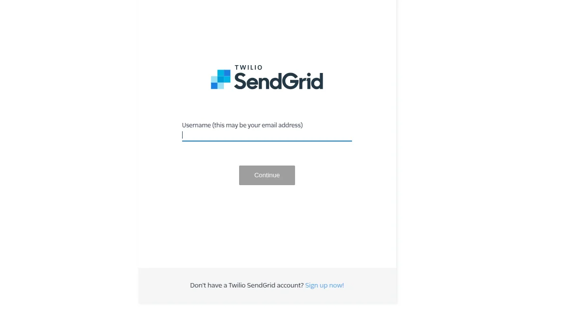 Configure SendGrid in a view