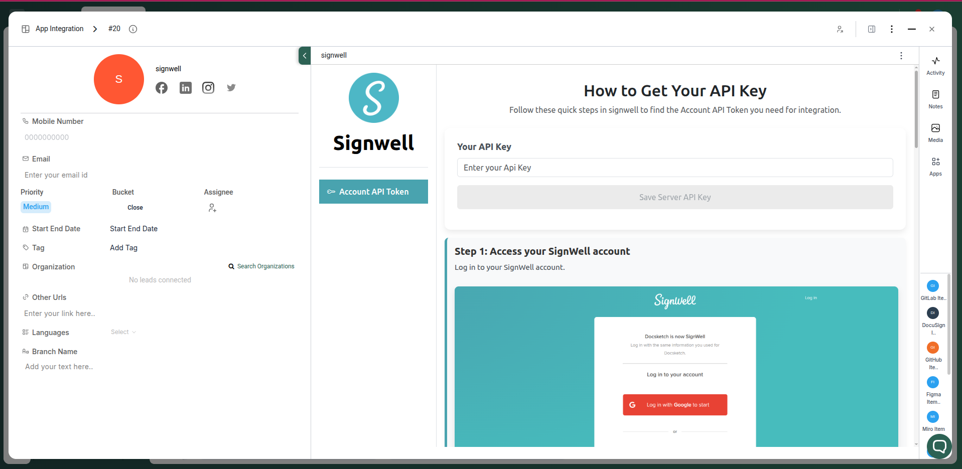 View DocuSign documents in Pronnel