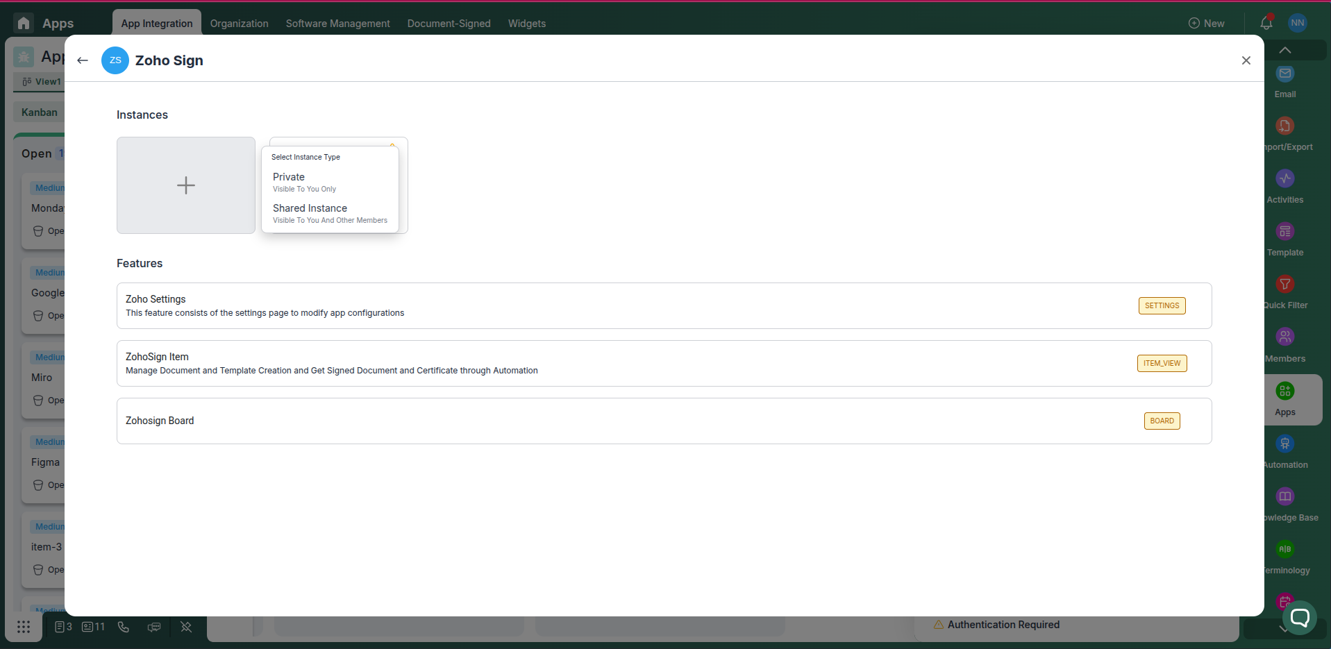 Connect SignWell account to Pronnel